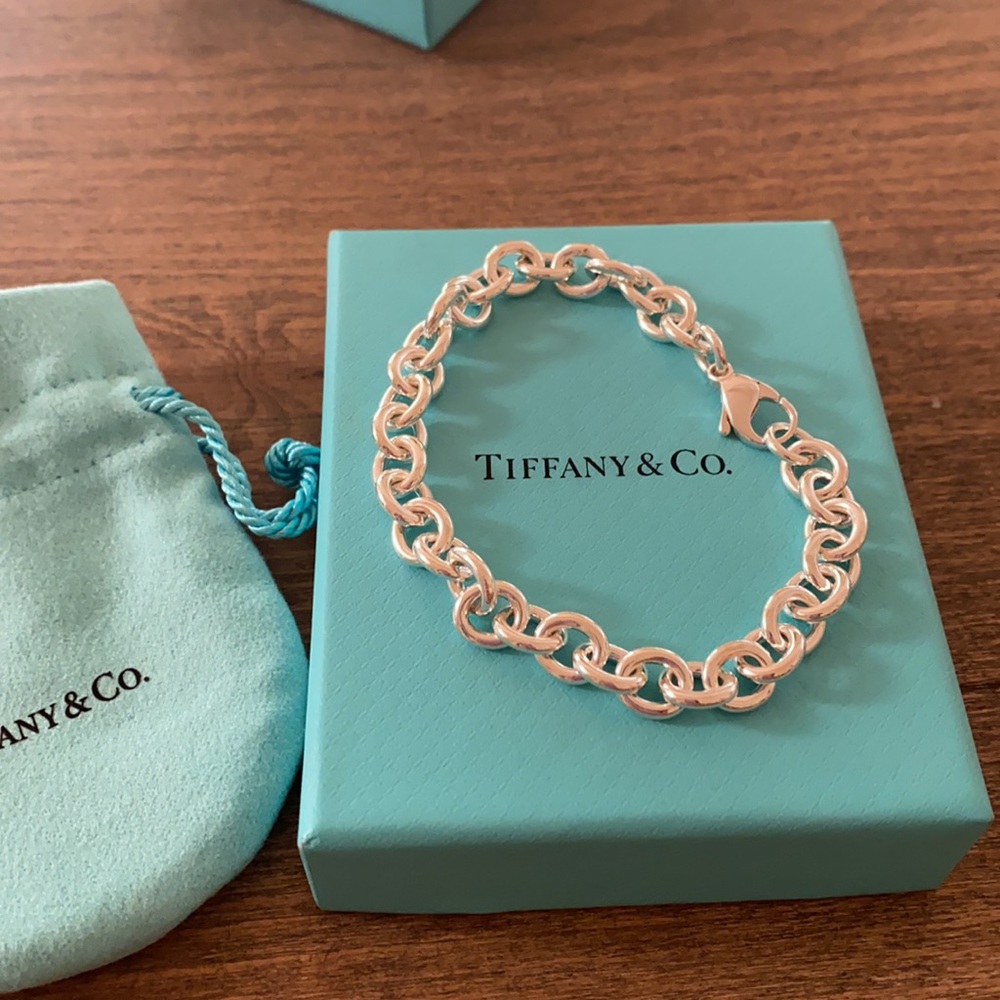 Tiffany and Co Round Link Chain Bracelet
